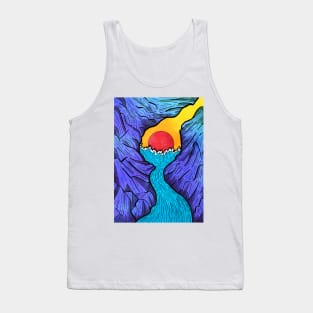 River Sea Cave Tank Top